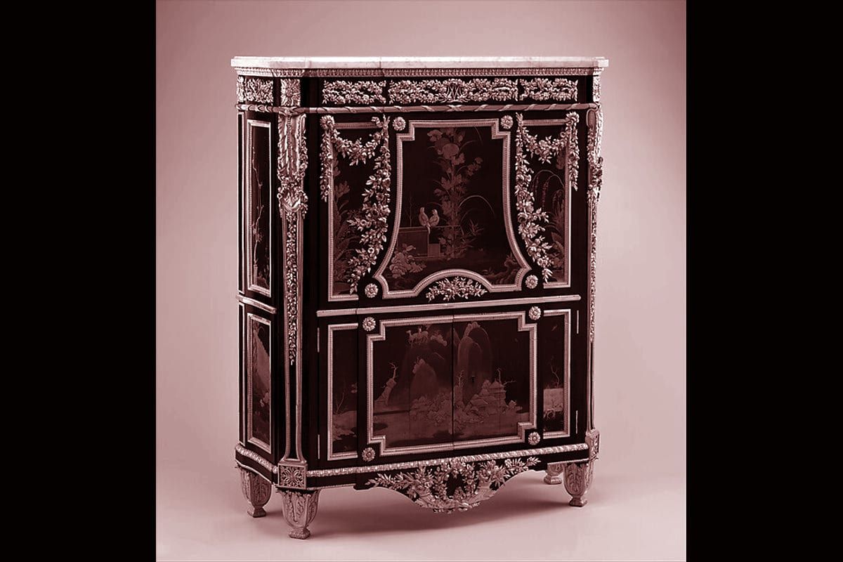 Portada del archivo: Drop-front secretary (Secrétaire en armoire), de Jean Henri Riesener