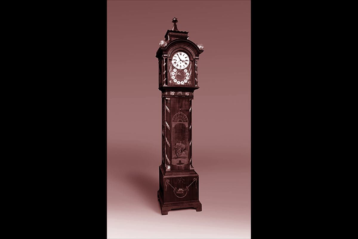 Portada del archivo: Longcase clock, de Hermann Achenbach