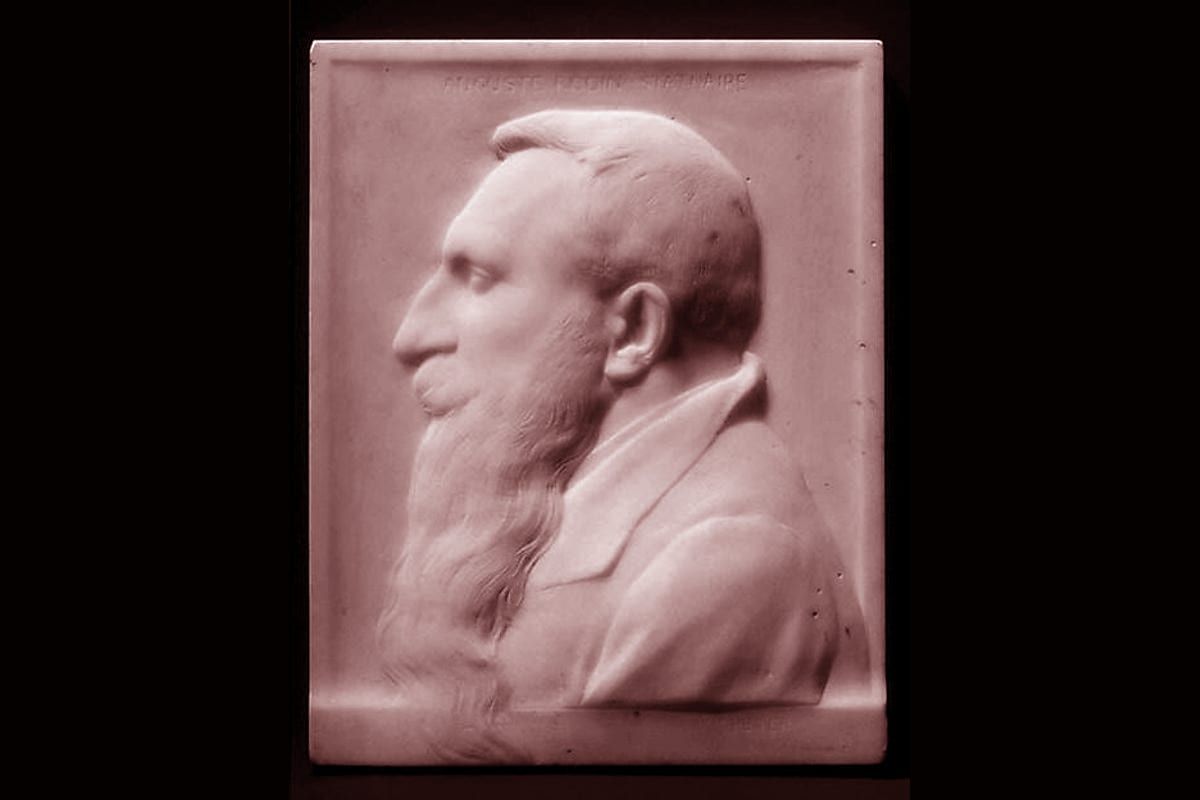 Portada del archivo: Portrait of Auguste Rodin, de Victor Peter