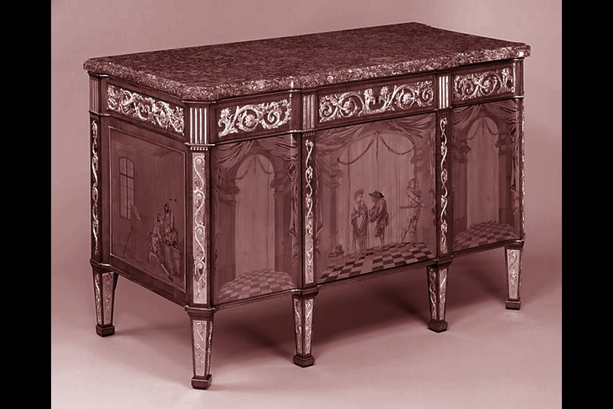 Portada del archivo: Commode à vantaux, de David Roentgen