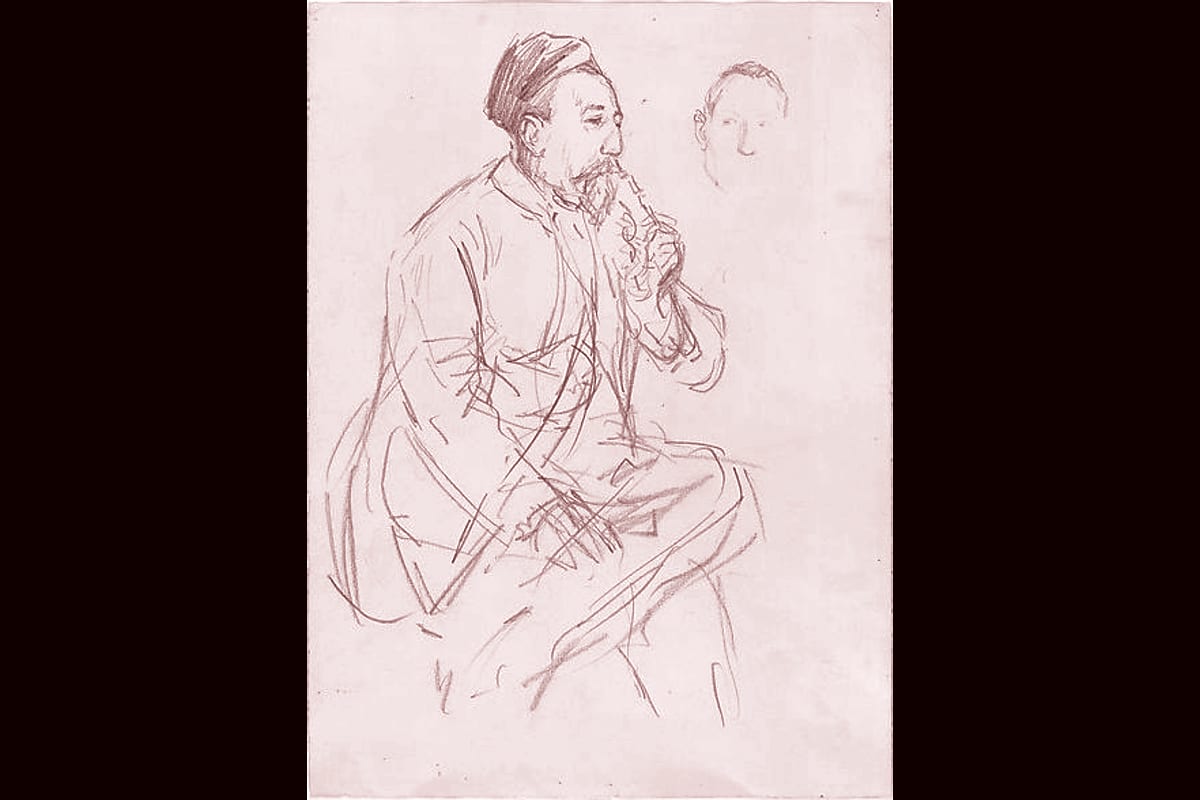 Portada del archivo: Portrait of Anatole France, de Théophile-Alexandre Steinlen
